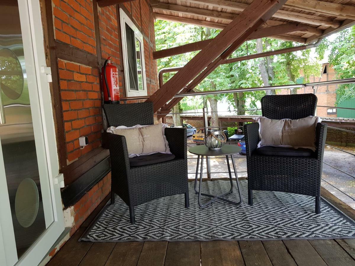 Grosse, Helle Ferienwohnung Mit 2 Balkonen Auf Dem Bauernhof In Der Lueneburger Heide Oetzen Exterior photo
